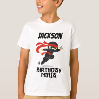 Birthday Ninja Custom Name Party