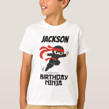 Birthday Ninja Custom Name Party