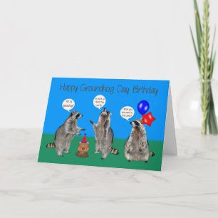 Birthday On Groundhog Day Greeting Cards