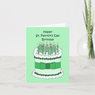 Birthday on St. Patrick's Day Card