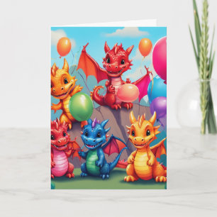 Birthday / or Other Parties- Folded Greeting Card