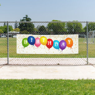 Birthday Outdoor Banner
