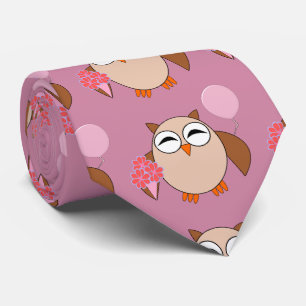 Birthday Owl Tie