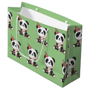 Birthday Panda For Kids A Birthday Large Gift Bag