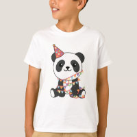 Birthday Panda For Kids A Birthday T-Shirt