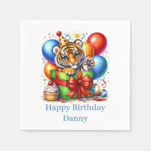 Birthday Paper Napkins