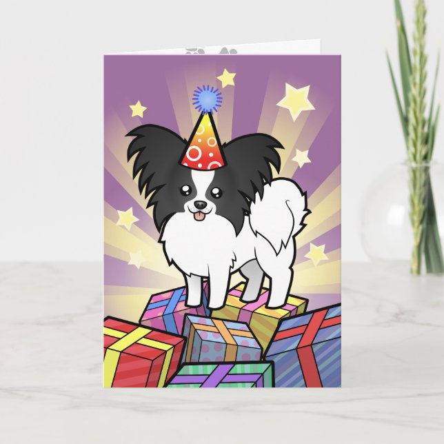 Birthday Papillon Card (Front)