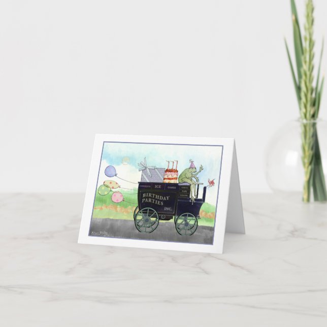 Birthday Parties Incorporated Card (Front)