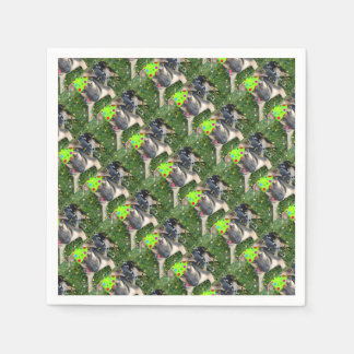 Birthday Party Animal German Shepherd Napkin