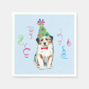 Birthday Party Aussie Napkin