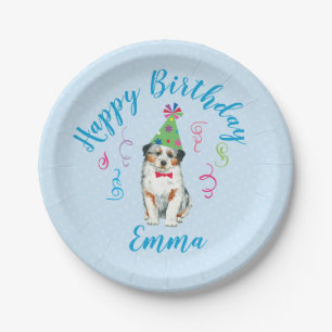 Birthday Party Aussie Paper Plate