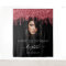 Birthday party black red glitter drips photo 