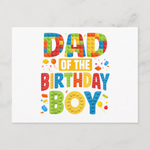 Birthday Party Dad Postcard