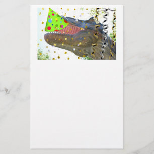 Birthday Party Dinosaur Stationery