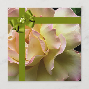 Birthday Party Elegant Rose Invitation