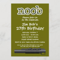 Birthday Party - Funny Noob Gamer