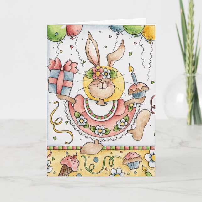 Birthday Party - Greeting Card (Front)