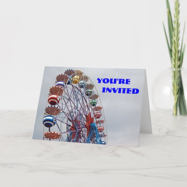 Birthday Party Invitation (Front)