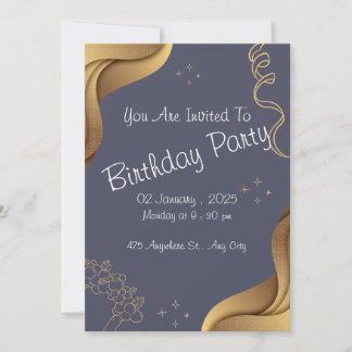 Birthday Party Invitation