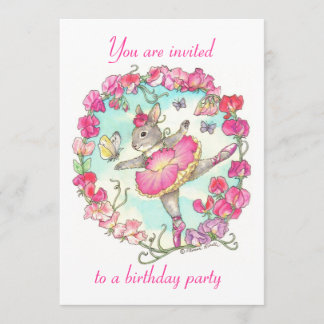 Birthday party invitation