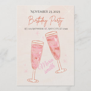 Birthday Party Invitation – Editable Colorful Temp