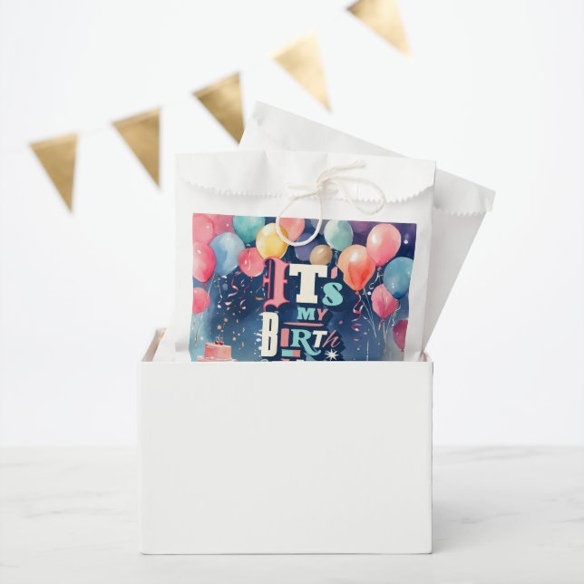 Birthday Party Invitation Favour Bag (Party)