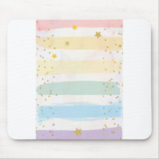 birthday  Party Invitation,rainbow Mouse Pad