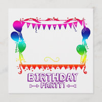 ****BIRTHDAY**** PARTY INVITATIONS