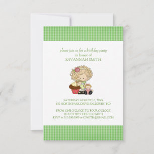 Birthday Party Invitations for a Girl