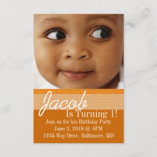 Birthday Party Invite | B-Day |or