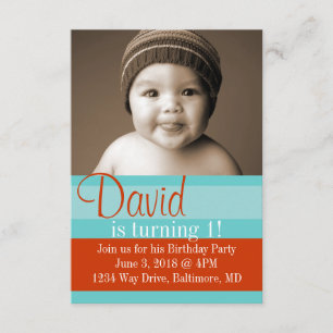 Birthday Party Invite Colours blbr