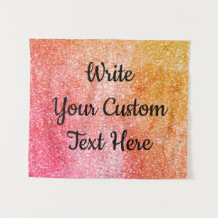 Birthday Party Photo Booth Prop Fun Glam Glitter Tapestry