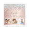 Birthday party photo rose gold glitter pink silver