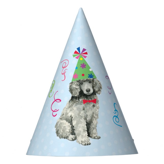 Birthday Party Poodle Hat (Front)