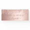 Birthday party rose gold pink drips