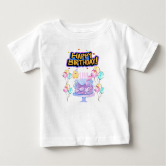 Birthday party Sparkle  Baby Girl t shirt