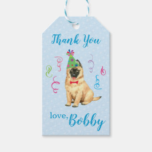 Birthday Party Tervuren Thank You Gift Tags