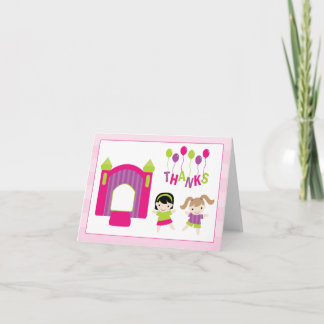 Birthday Party Thank You Card