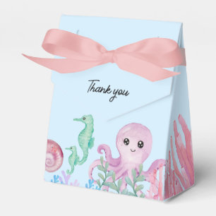 Birthday Party Under the sea  Favor Box