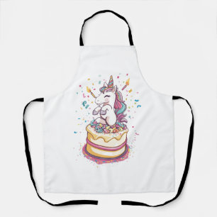 Birthday Party Unicorn (1) Apron