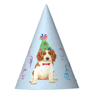 Birthday Party Welsh Springer Spaniel Party Hat