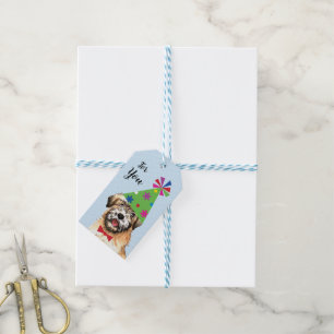 Birthday Party Wheaten Terrier Gift Tags