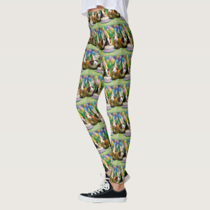 Birthday Party With Party Guinea Pigs, Leggings