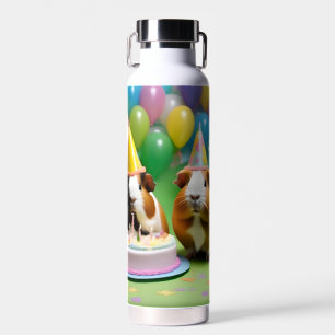 Birthday Party With Party Guinea Pigs, Water Bottle