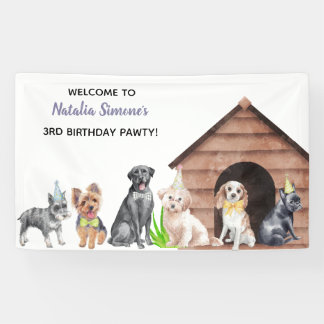 Birthday Pawty Banner