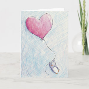 Birthday Penguin Card