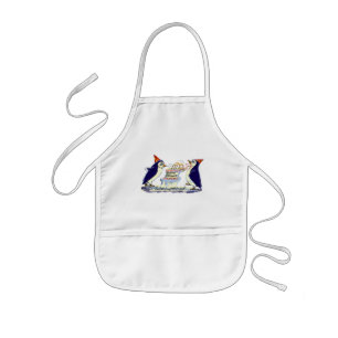 BiRtHdAy PeNgUiNs Kids Apron