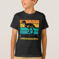 Birthday Personalized Dinosaur Shirt
