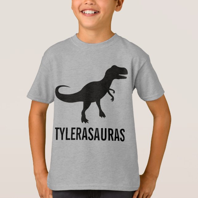 Birthday Personalized Dinosaur Shirt (Front)