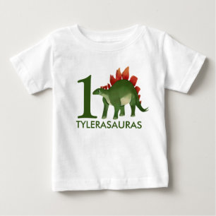 Birthday Personalized Dinosaur Shirt, 1st birthday Baby T-Shirt